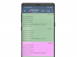 Aplikacja Hydrolink Mobile - odczyt danych na urządzeniach mobilnych