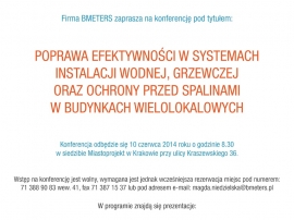 Program konferencji w siedzibie Miastoprojekt w Krakowie